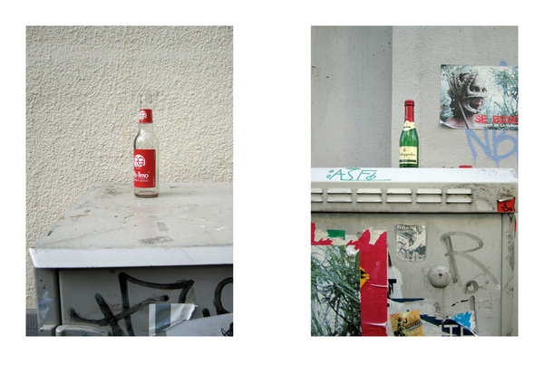 Friedemann Weise – "Flaschen auf Kästen"